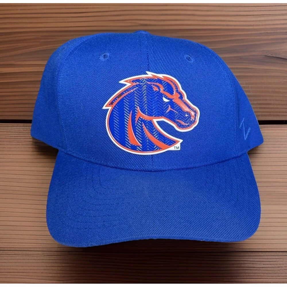 Boise State Broncos Hat Zephyr NCAA BSU Football SnapBack Blue Cap Mens One Size
